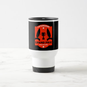 Caneca Térmica Catamaran Hydrofoil Sailboat Racing