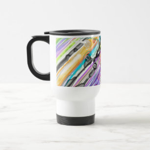 CANECA TÉRMICA CATEGORIA CINCO ABSTRATO ART DESIGN