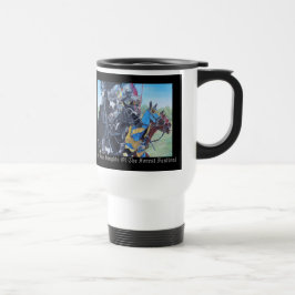 Caneca Térmica cavaleiros medievais de arte histórica que jourem 