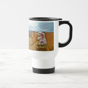 Caneca Térmica Cavalo Amarelo, Coelho Primavera