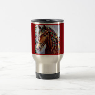 Caneca Térmica Cavalo de Natal 2