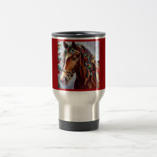 Caneca Térmica Cavalo de Natal 2 (Centro)