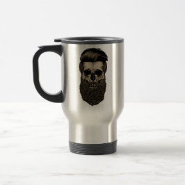 Caneca Térmica Caveira Barbuda