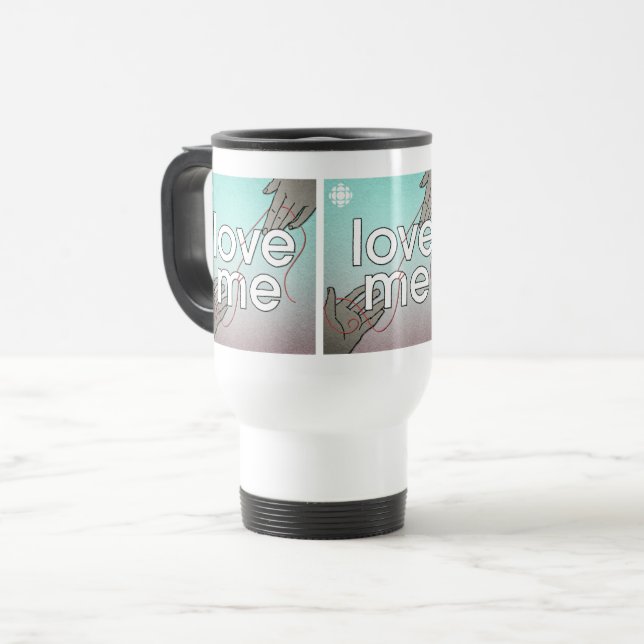Caneca Térmica CBC me ame (Frente Esquerda)