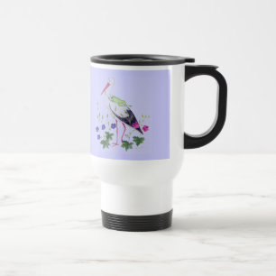 Caneca Térmica cegonha com sapo