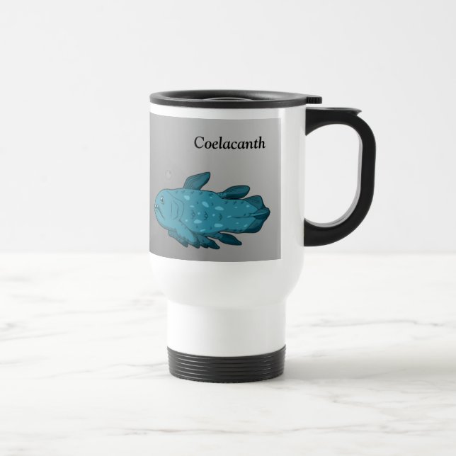 Caneca Térmica Celacanto de Desenho Animado (Direita)