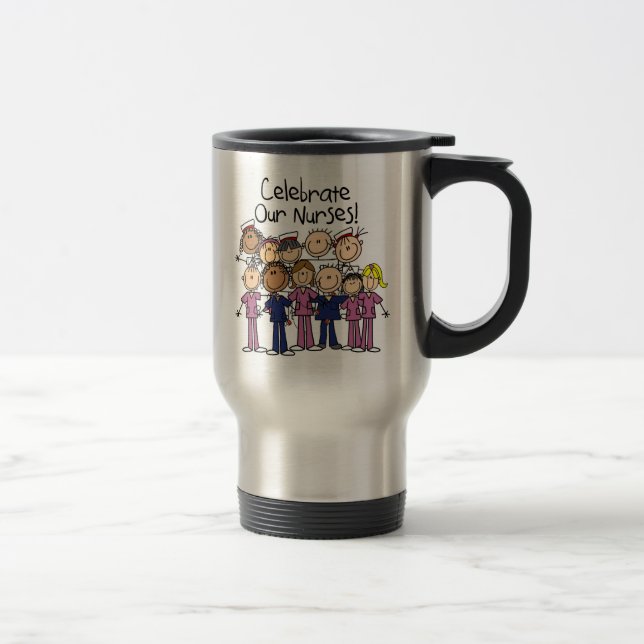 Caneca Térmica Celebrar Nossas Enfermeiras (Direita)