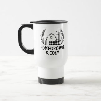 Caneca Térmica Celeiro de Fazenda Caseiro e Aconchegante
