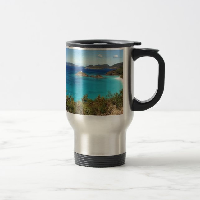 Caneca Térmica Cena da ilha das Caraíbas (Direita)