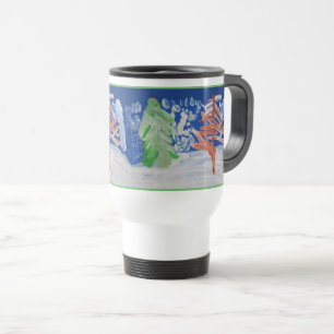 Caneca Térmica Cena de inverno