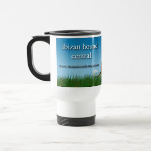 Caneca Térmica Central do cão de Ibizan
