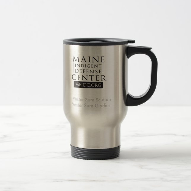 Caneca Térmica Centro indigente da defesa de Maine (Direita)