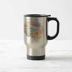 Caneca Térmica Cérebro de Quilter