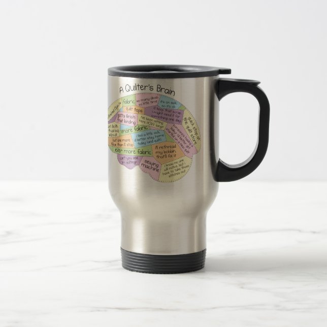 Caneca Térmica Cérebro de Quilter (Direita)