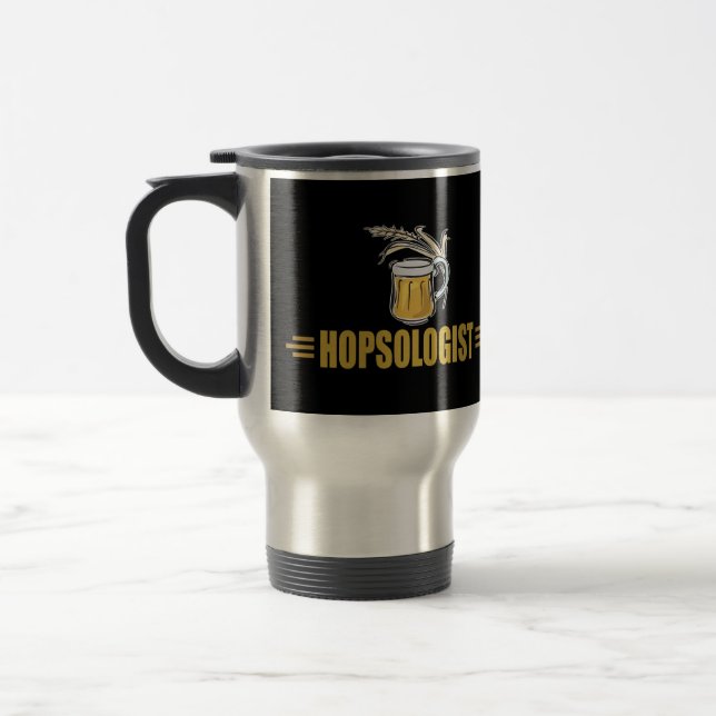 Caneca Térmica Cerveja Engraçada (Esquerda)