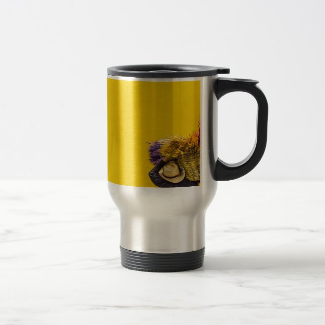 Caneca Térmica cesta amarela (Direita)