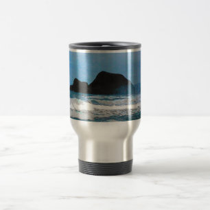 Caneca Térmica Céu azul da costa havaiana