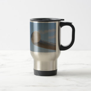 Caneca Térmica Céu Azul Metálico
