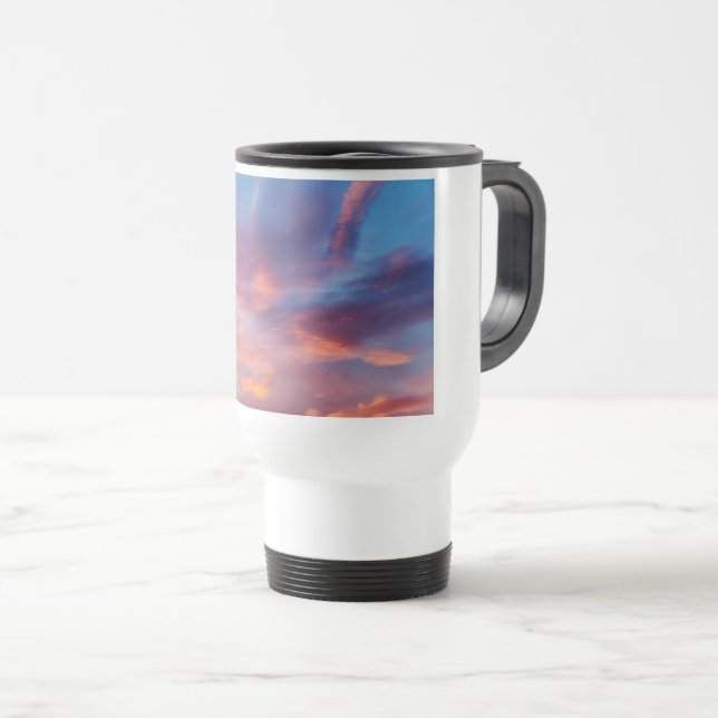 Caneca Térmica céu limpo (Frente Esquerda)