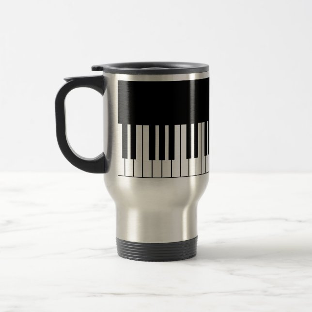 Caneca Térmica Chave do piano (Esquerda)