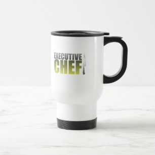 Caneca Térmica Chefe de cozinha amarelo