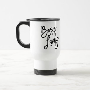 Caneca Térmica Chefe Lady Trendy Lettering