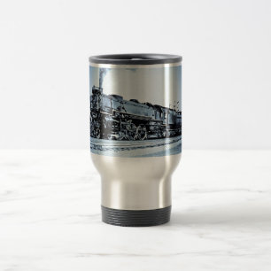 Caneca Térmica Chesapeake e estrada de ferro do vintage do motor