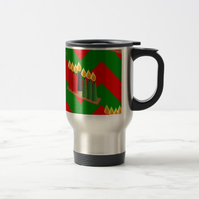 Caneca Térmica chevron kwanzaa (Direita)