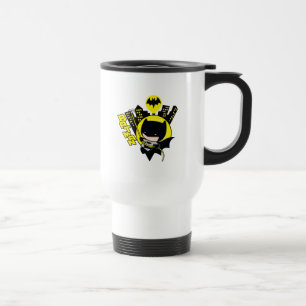 Caneca Térmica Chibi Batman Escalando A Cidade