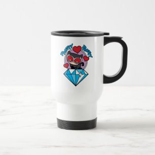 Caneca Térmica Chibi CatWomen Sentada Em Alto Diamante