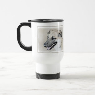 Caneca Térmica Chinook (Dropped Ears) Painting - Original Dog Art