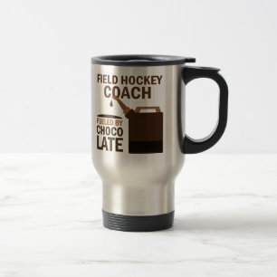 Caneca Térmica Chocolate (engraçado) do treinador de hóquei em
