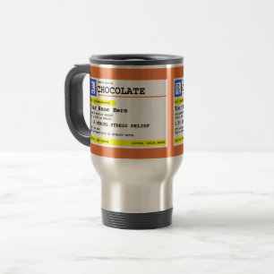 Caneca Térmica Chocolate Quente ou Café com Receita Personalizada