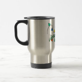 Caneca Térmica Christmas lights mug