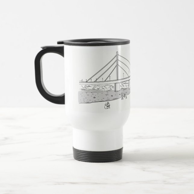 Caneca Térmica Cidade de Novi Sad (Esquerda)