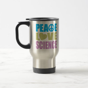 Caneca Térmica Ciência do amor da paz