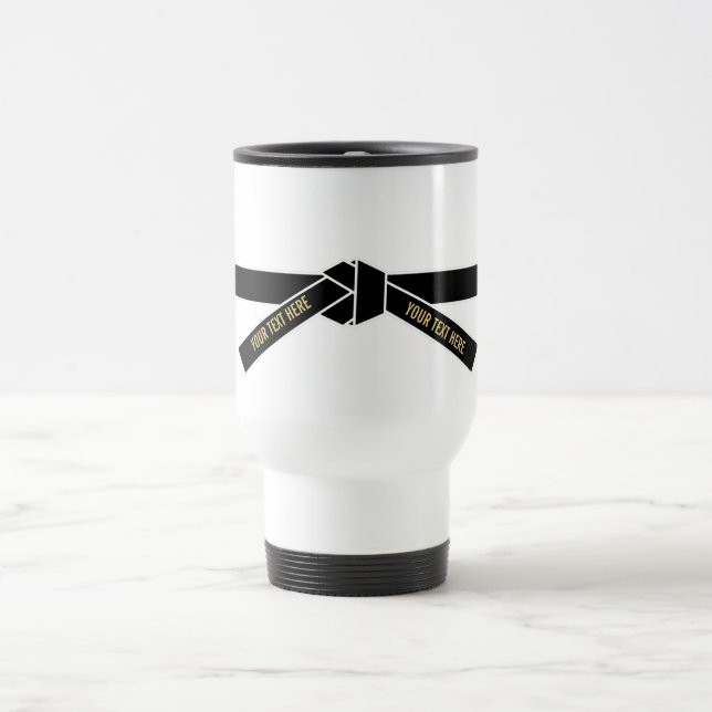 Caneca Térmica Cinta Preta Personalizável (Kuro-obi) (Centro)
