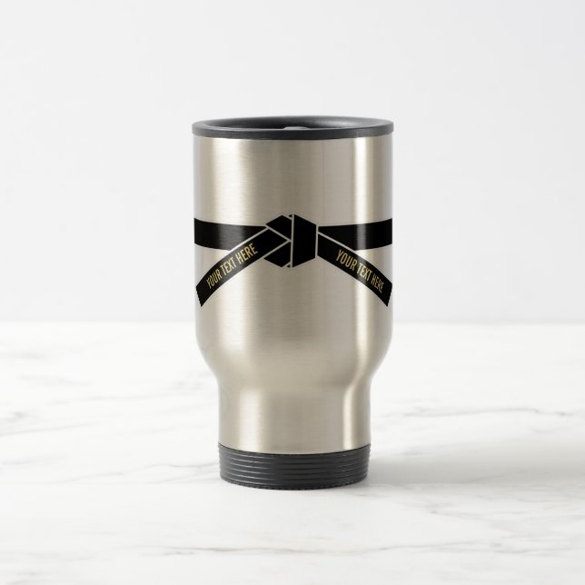 Caneca Térmica Cinta Preta Personalizável (Kuro-obi) (Centro)