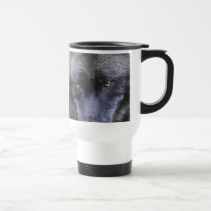 Caneca Térmica CINZA WOLF Wildlife Gift Mug