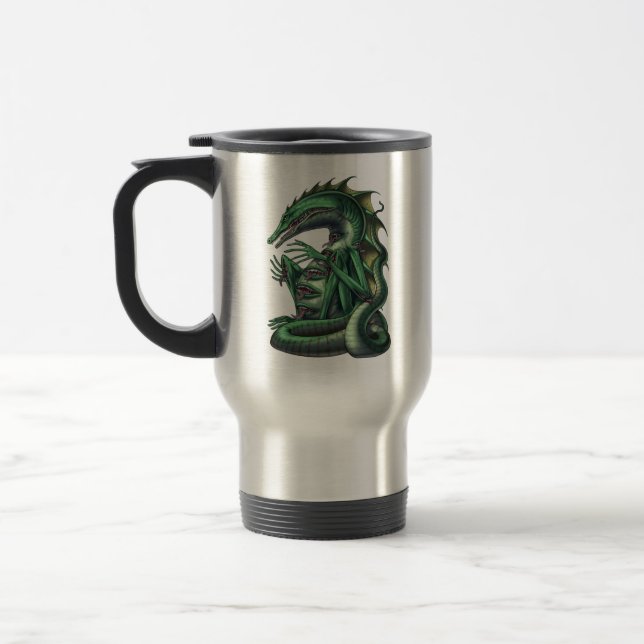 Caneca Térmica Cipactli Asteca Mythologia Criatura Cipactli (Esquerda)