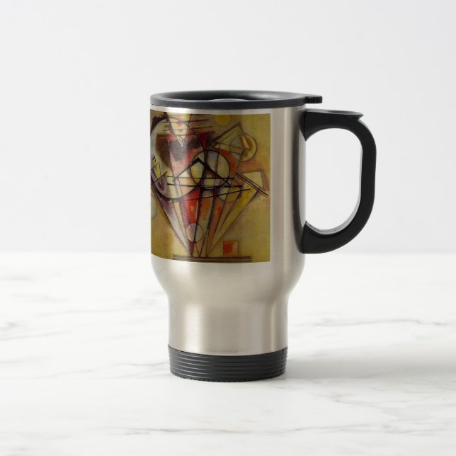 Caneca Térmica Círculos de Abstrato Kandinsky (Direita)