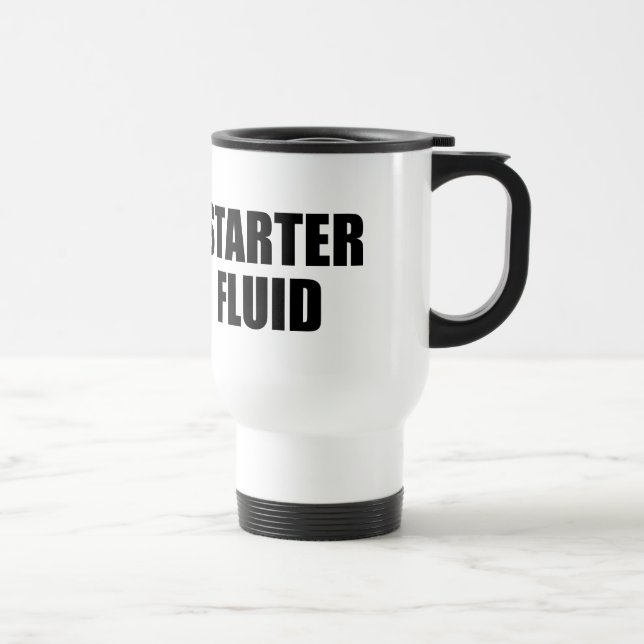Caneca Térmica Citações fluidas do café do acionador de partida (Direita)