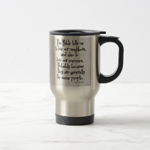 Caneca Térmica Citações religiosas cristãs engraçadas GK