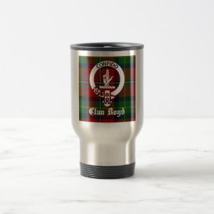 Caneca Térmica Clan Boyd Crest Tartan