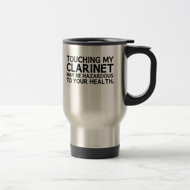 Caneca Térmica Clarinet Hazard (Direita)