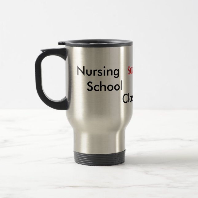 Caneca Térmica Classe de sobreviventes da Escola de Enfermagem de (Esquerda)