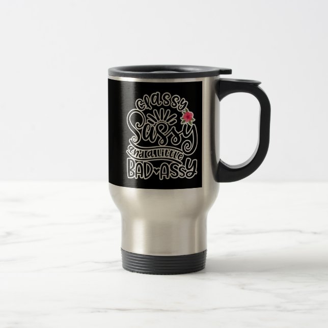 Caneca Térmica Clássico Sassy E Um Pouco Mal Assy Sassy Cotas (Direita)