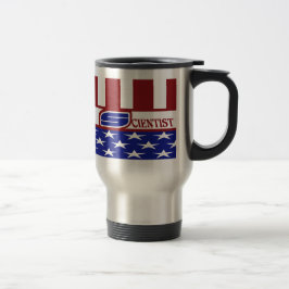 CANECA TÉRMICA CLS PATRIOT USA FLAG - CIENTISTA DO LAB CLÍNICO