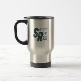 Caneca Térmica Clube de Bem-Estar Retro Moda Esportiva |