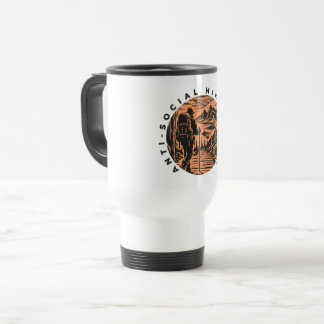 Caneca Térmica Clube de Trilha Anti-Social Gráfico